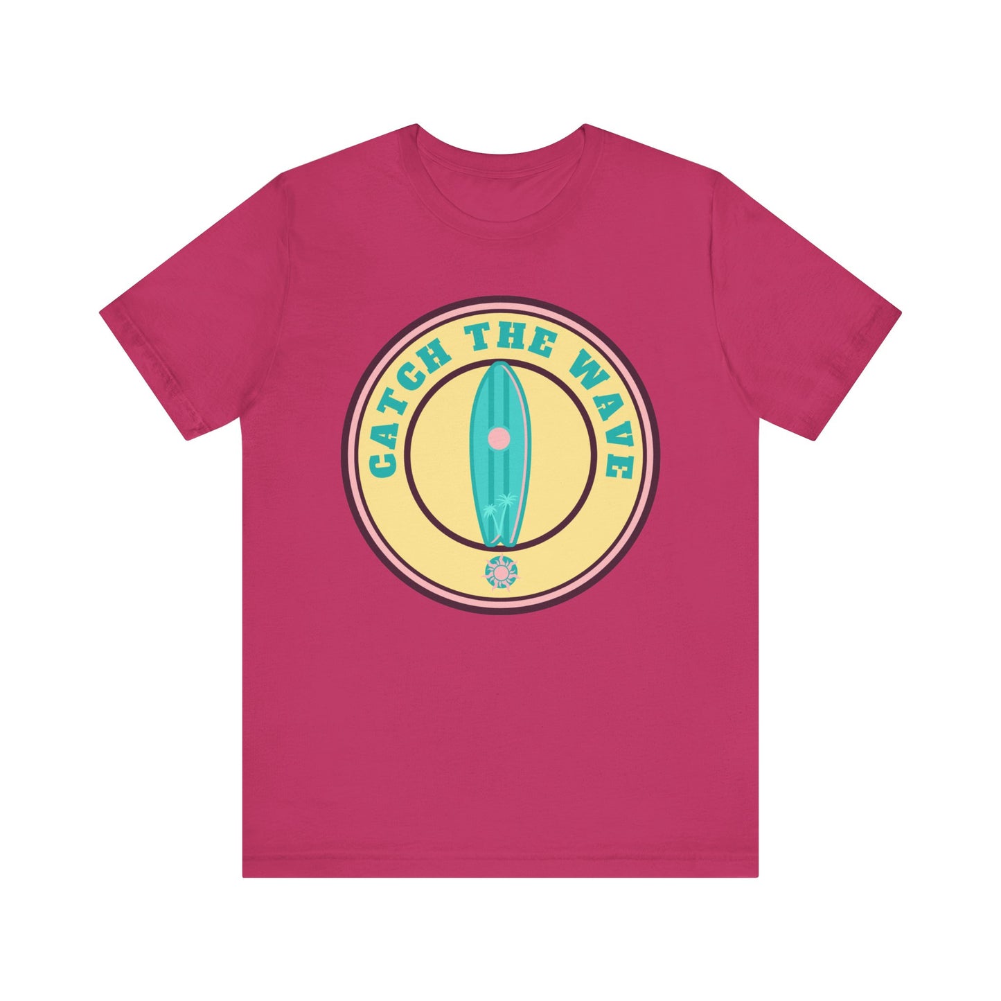 Catch the Wave Unisex Tee | Surfing Shirt, Beach Vibes, Gift for Surfers, Summer Fashion, Casual Wear