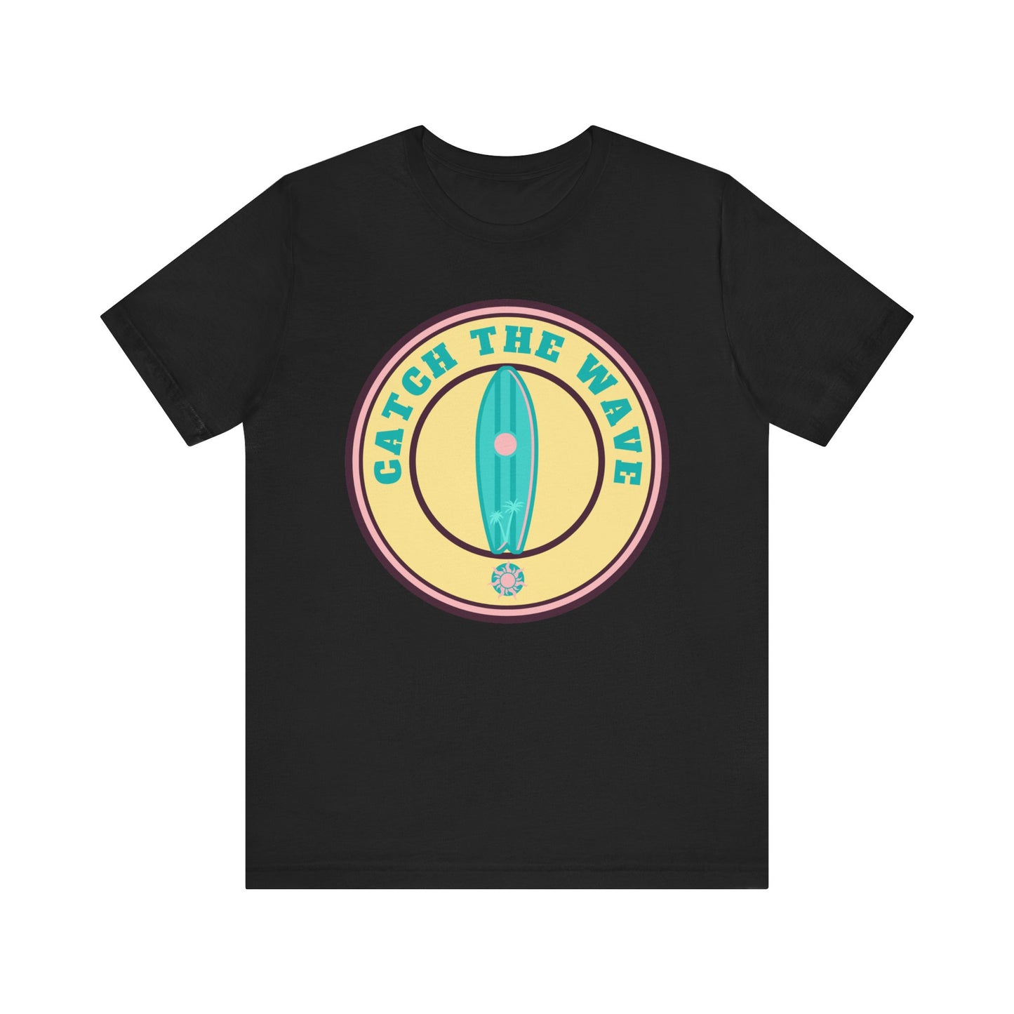 Catch the Wave Unisex Tee | Surfing Shirt, Beach Vibes, Gift for Surfers, Summer Fashion, Casual Wear