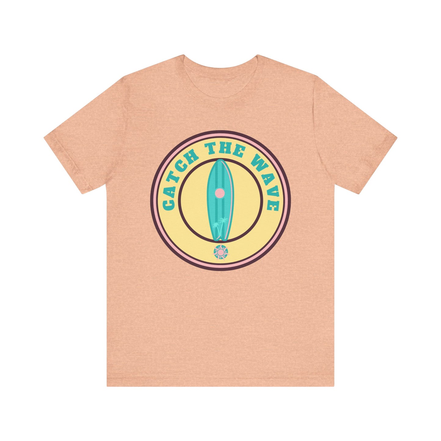 Catch the Wave Unisex Tee | Surfing Shirt, Beach Vibes, Gift for Surfers, Summer Fashion, Casual Wear