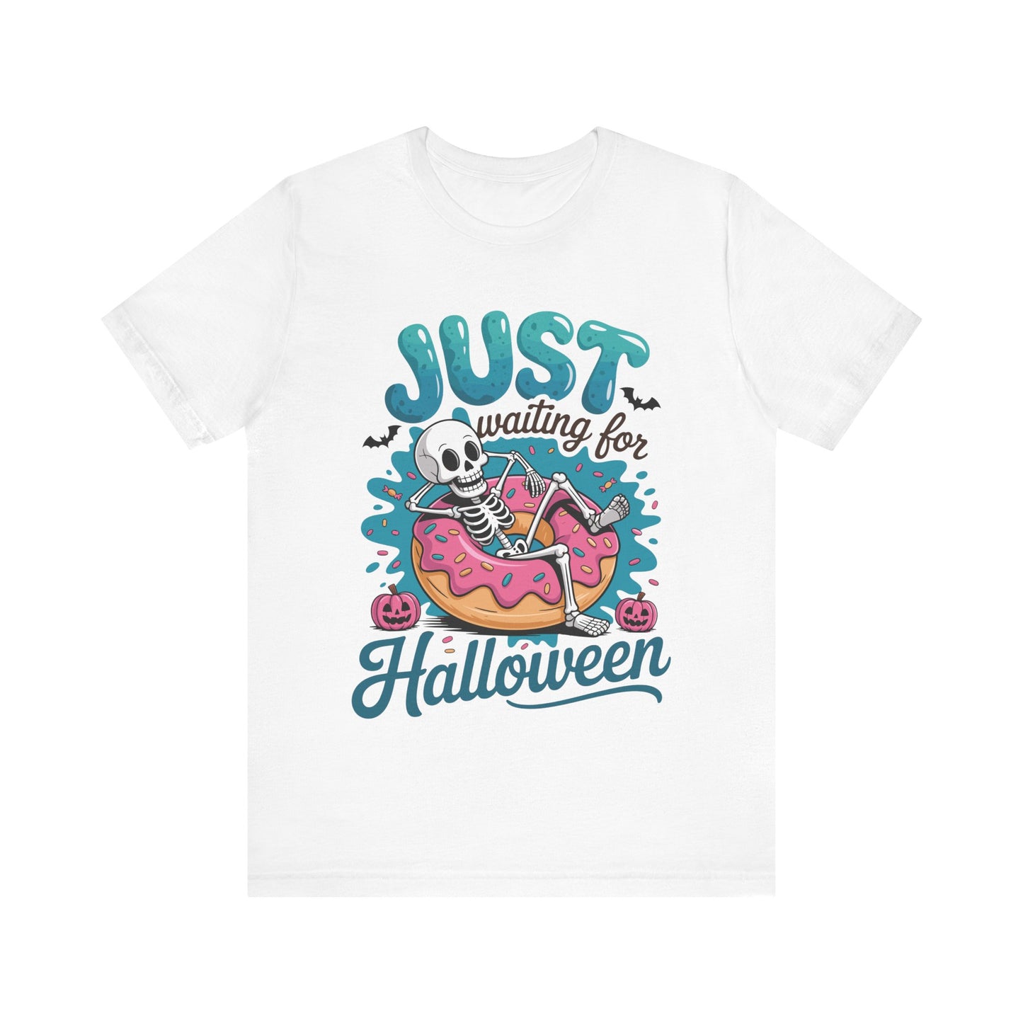Spooky Skeleton Halloween Tee, Unisex Short Sleeve Shirt, Halloween Costume Top, October Festive Apparel, Funny Holiday Shirt
