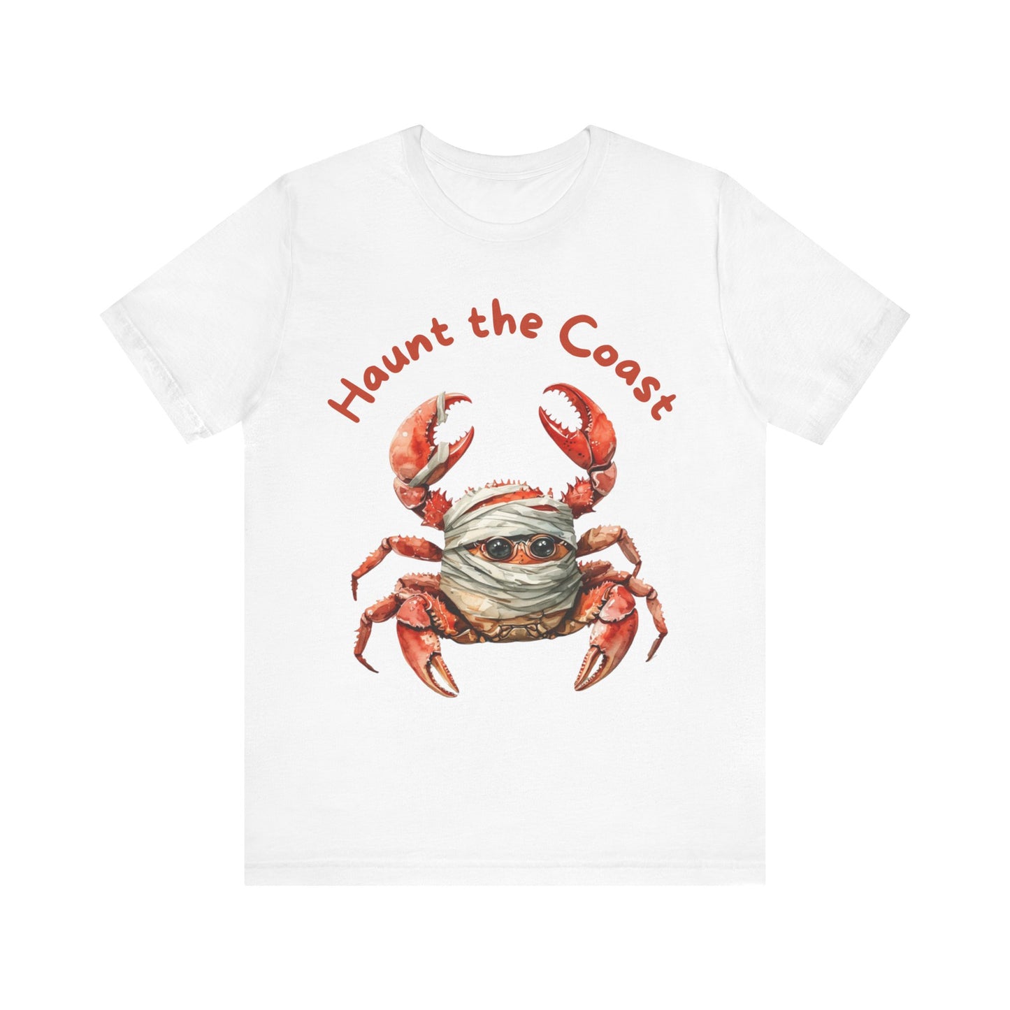 Crabby Coastal Vibes Tee - Fun Summer Apparel, Beach Day Shirt, Nautical Gift, Casual Wear, Seasonal Outfit, Unique Graphic Tee