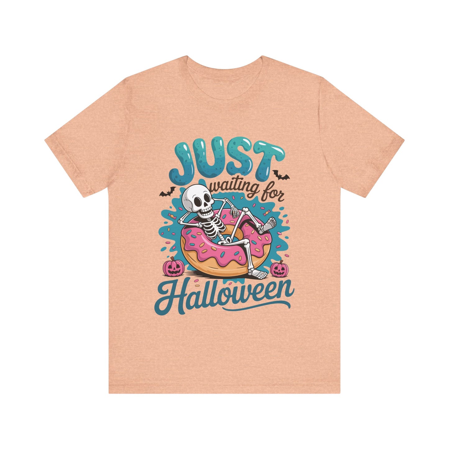 Spooky Skeleton Halloween Tee, Unisex Short Sleeve Shirt, Halloween Costume Top, October Festive Apparel, Funny Holiday Shirt
