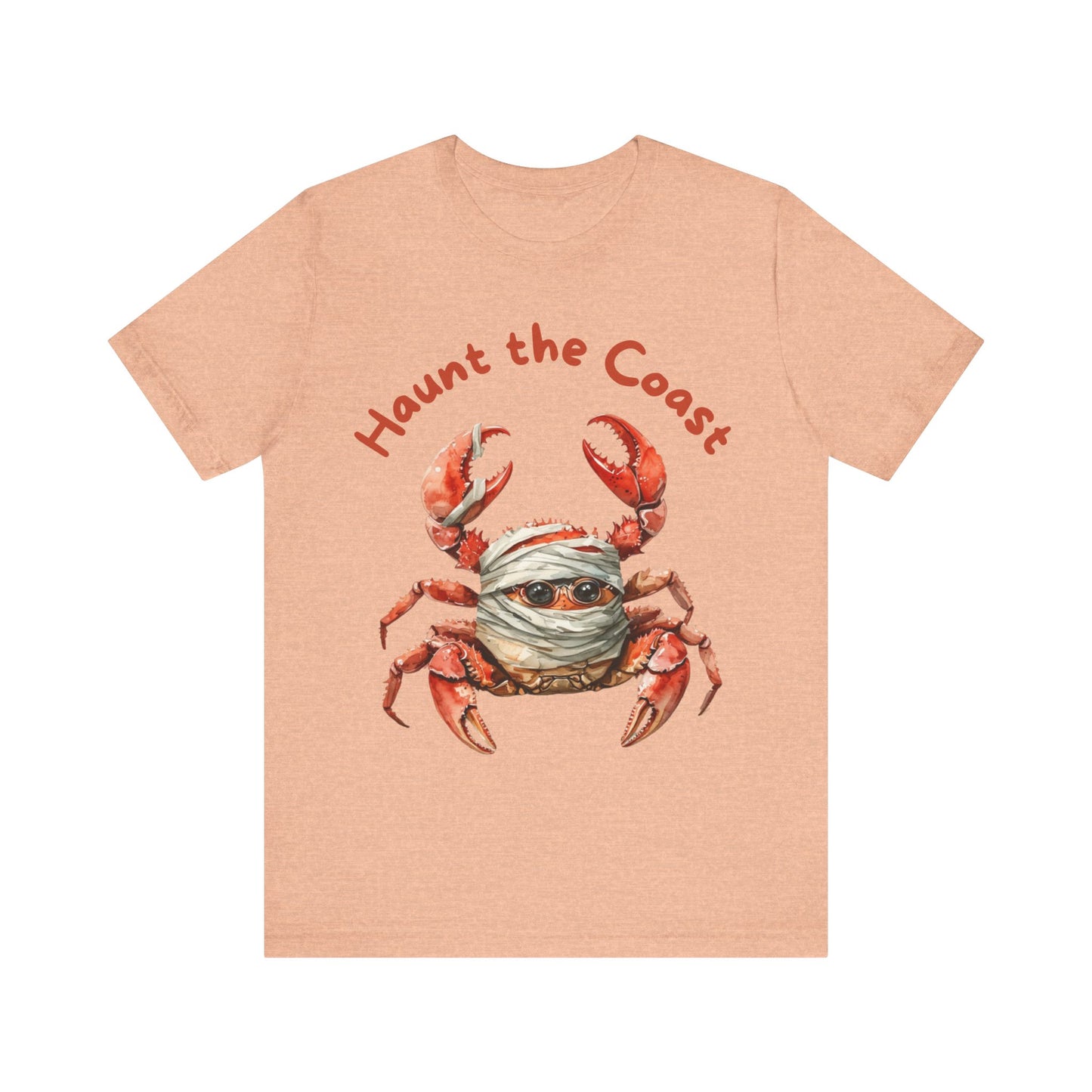 Crabby Coastal Vibes Tee - Fun Summer Apparel, Beach Day Shirt, Nautical Gift, Casual Wear, Seasonal Outfit, Unique Graphic Tee