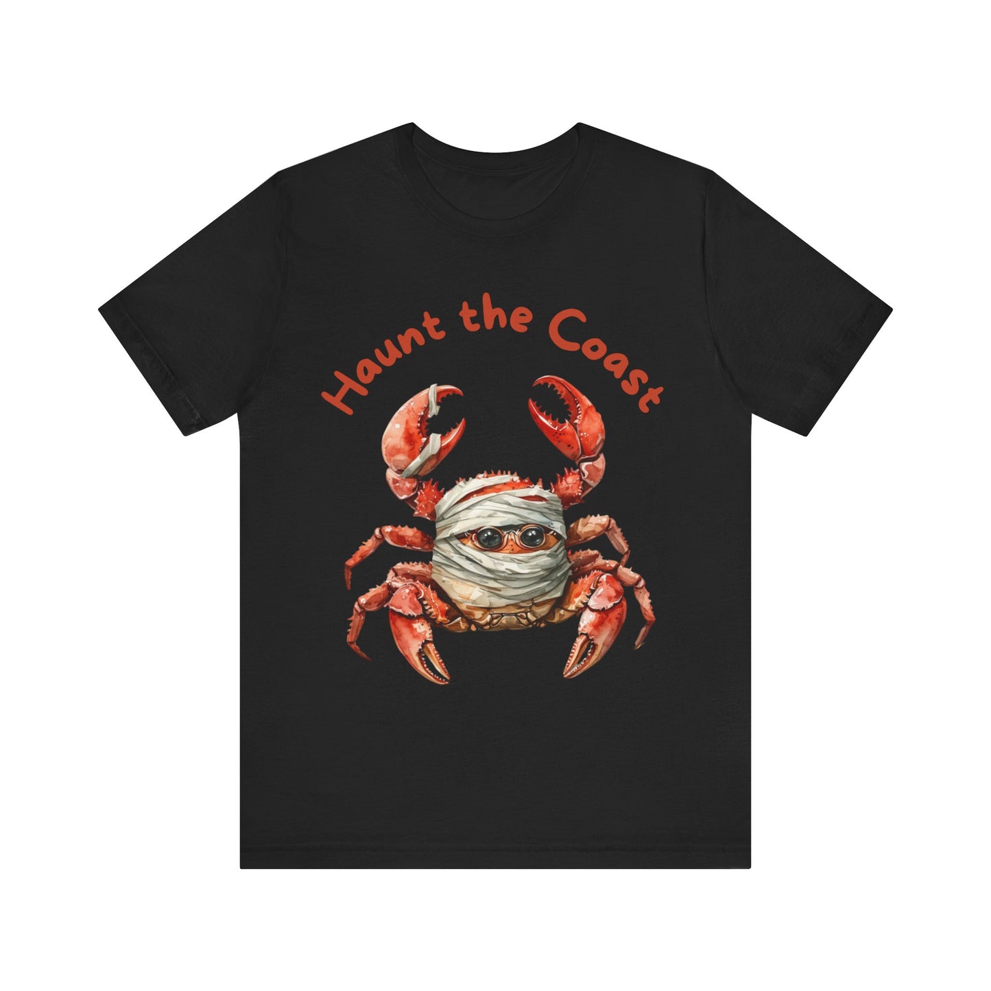 Crabby Coastal Vibes Tee - Fun Summer Apparel, Beach Day Shirt, Nautical Gift, Casual Wear, Seasonal Outfit, Unique Graphic Tee