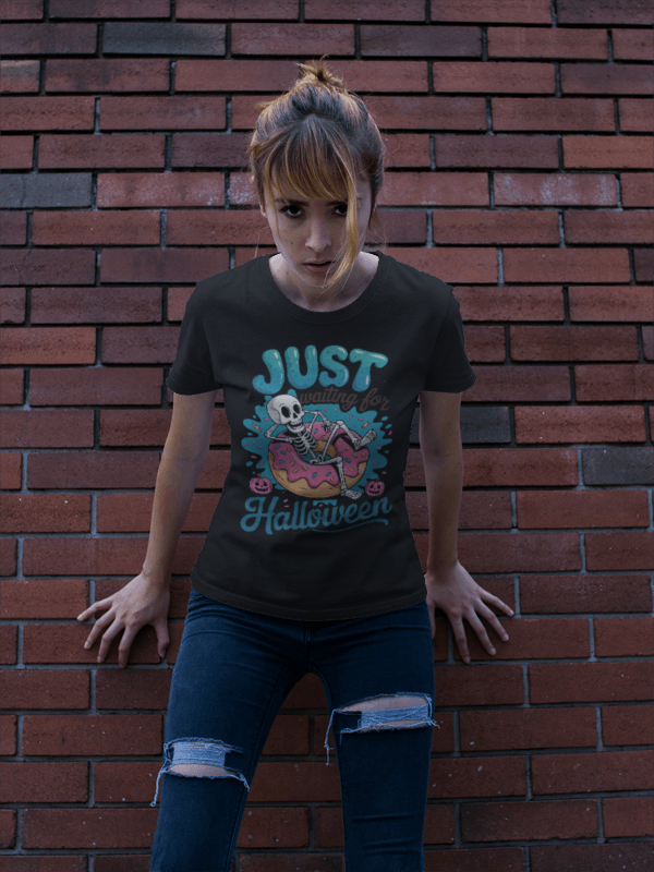Spooky Skeleton Halloween Tee, Unisex Short Sleeve Shirt, Halloween Costume Top, October Festive Apparel, Funny Holiday Shirt