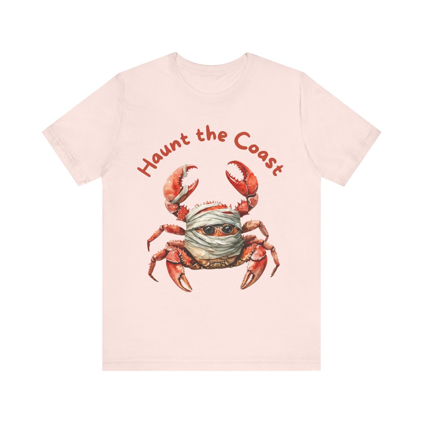 Crabby Coastal Vibes Tee - Fun Summer Apparel, Beach Day Shirt, Nautical Gift, Casual Wear, Seasonal Outfit, Unique Graphic Tee