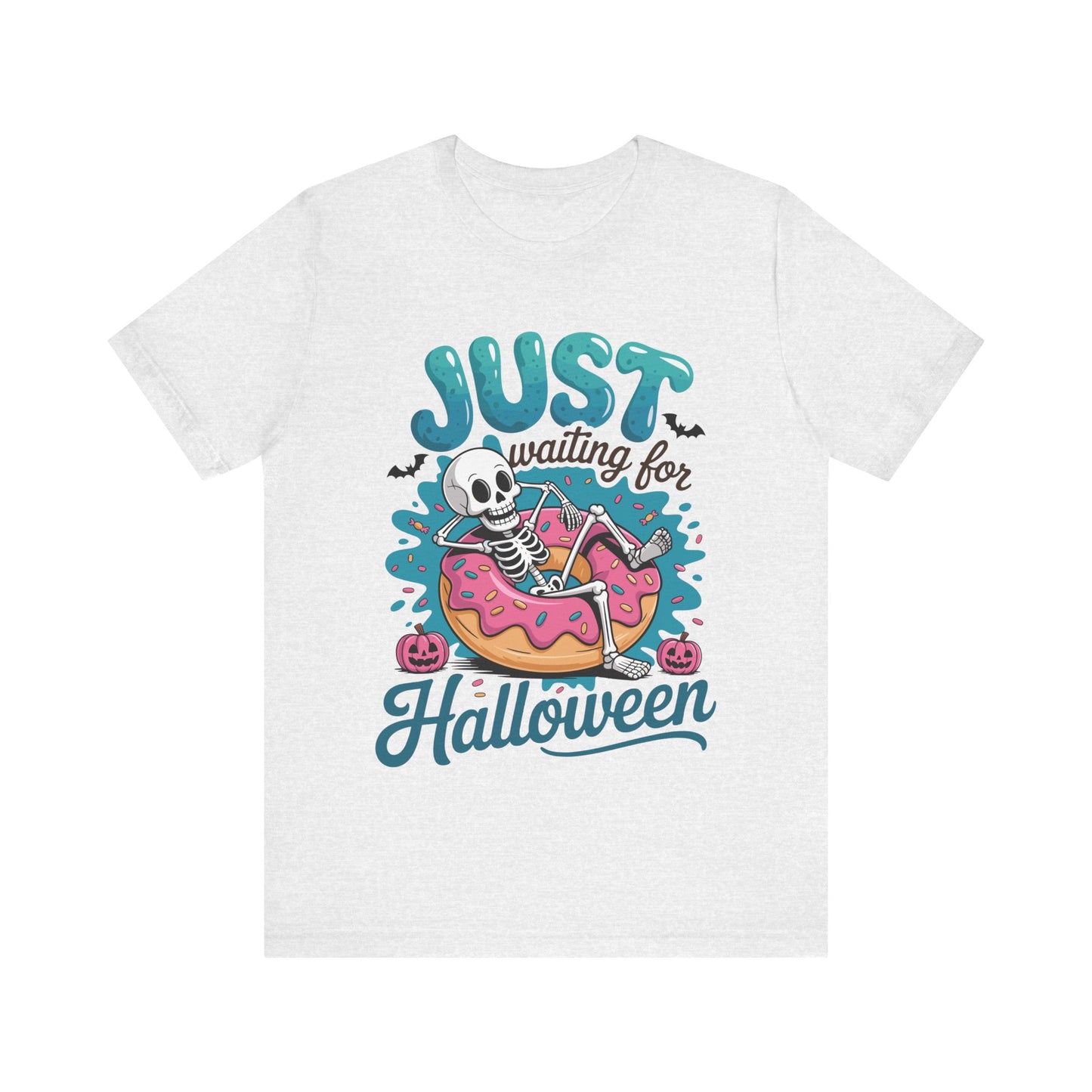 Spooky Skeleton Halloween Tee, Unisex Short Sleeve Shirt, Halloween Costume Top, October Festive Apparel, Funny Holiday Shirt