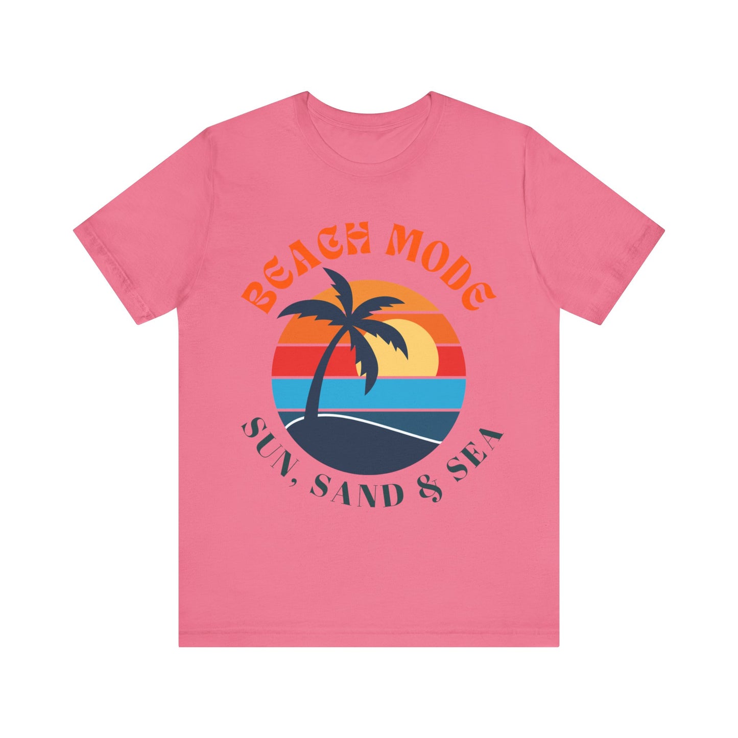 Beach Mode Unisex Jersey Tee - Perfect for Summer, Vacation, Beach Day, Sun Lovers, Casual Wear, Gift for Him/Her