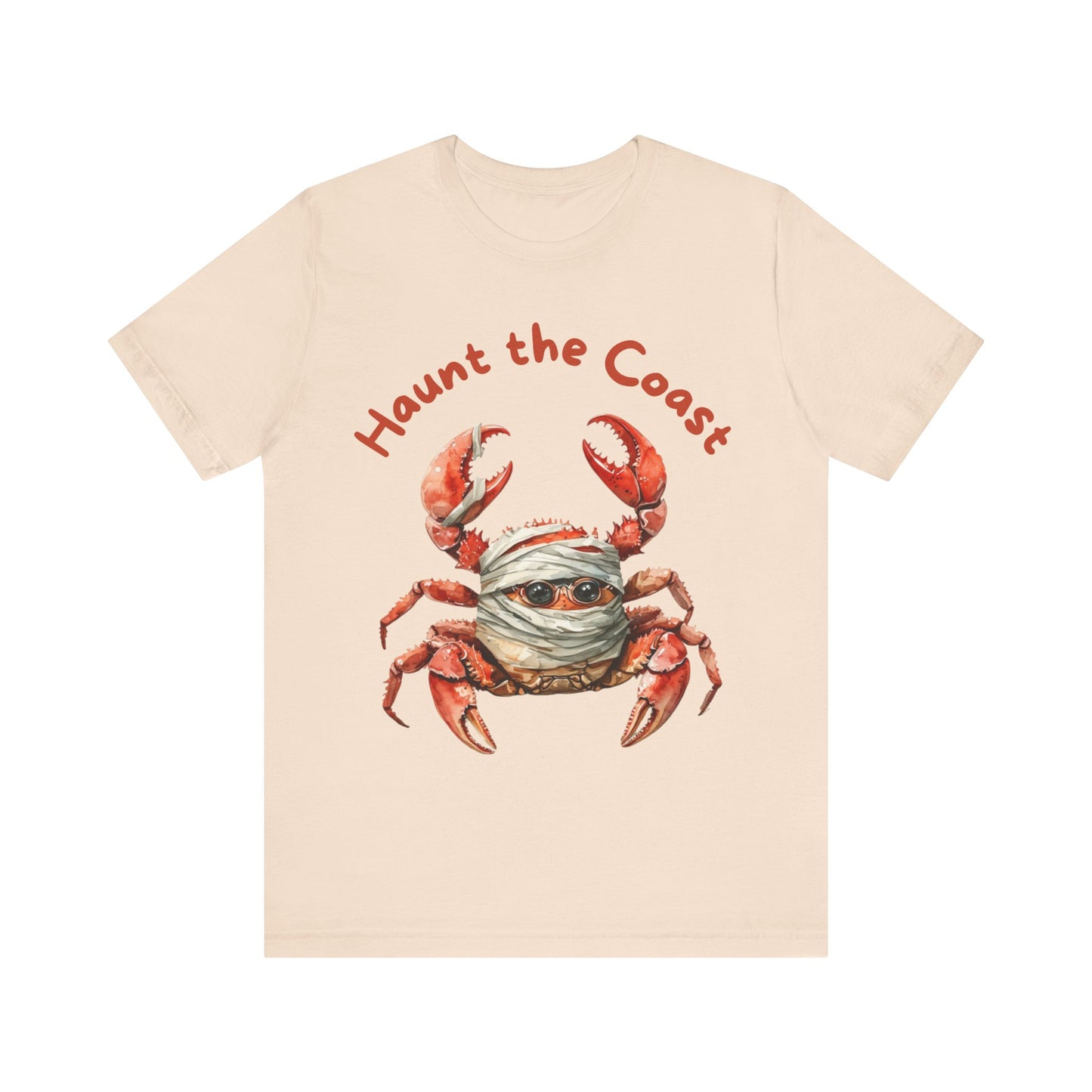 Crabby Coastal Vibes Tee - Fun Summer Apparel, Beach Day Shirt, Nautical Gift, Casual Wear, Seasonal Outfit, Unique Graphic Tee